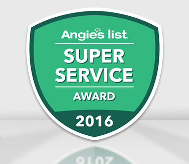 Super Service Award 2016 from Angie's List for Sir Grout North New Jersey
