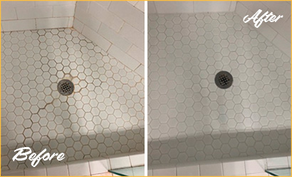 Our Tile And Grout Cleaners In New City Nj Totally Restored These