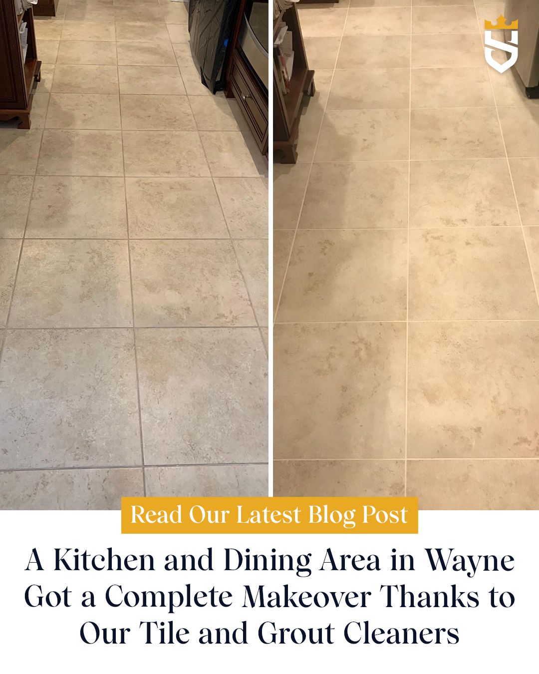 A Kitchen and Dining Area in Wayne Got a Complete Makeover Thanks to Our Tile and Grout Cleaners